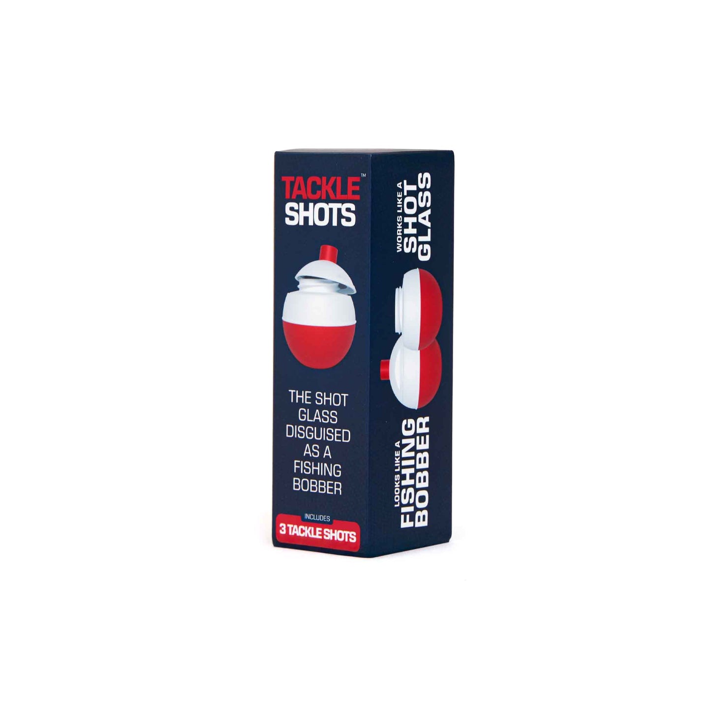Tackle Shots™ - The Original Fishing Bobber Shaped Shot Glass
