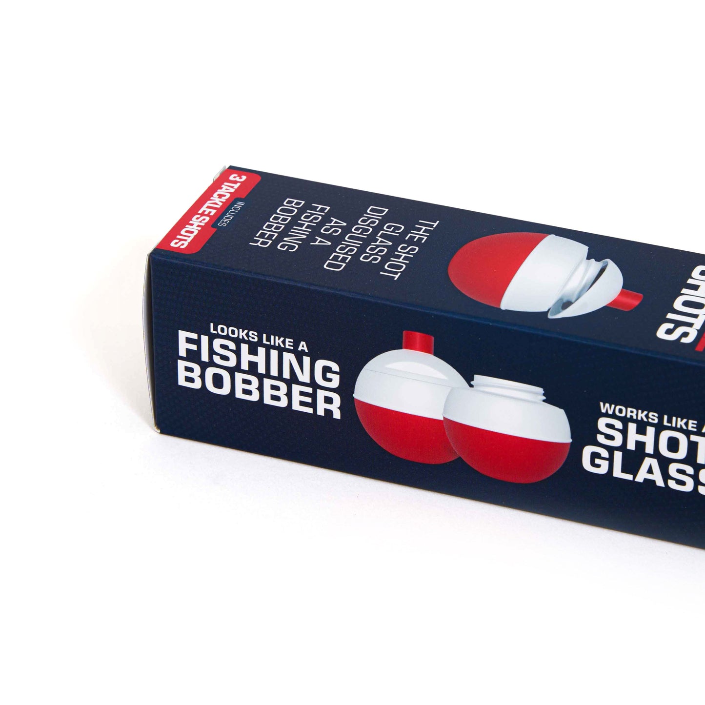 Tackle Shots™ - The Original Fishing Bobber Shaped Shot Glass