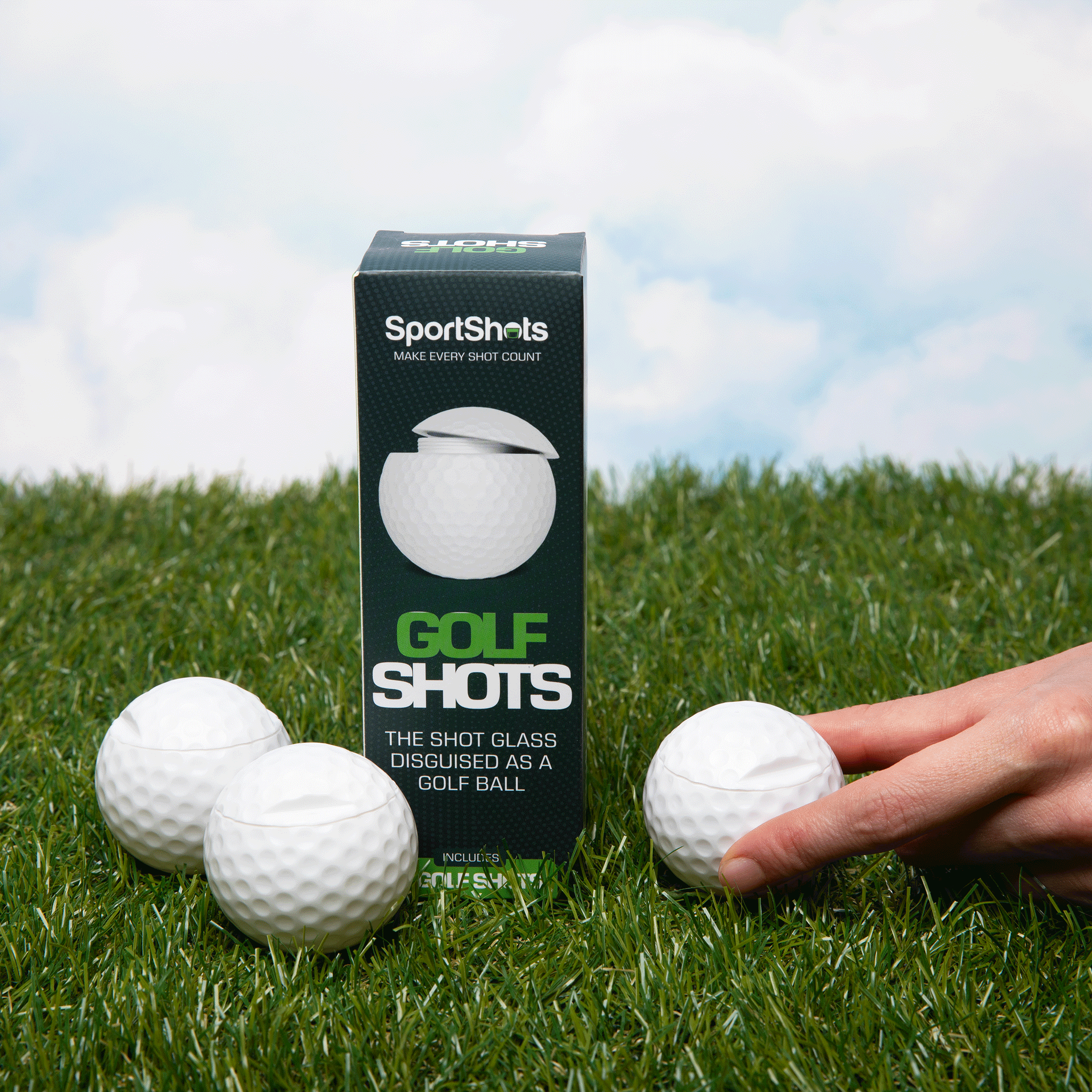 Golf Shots® - The Original Golf Ball Shaped Shot Glass