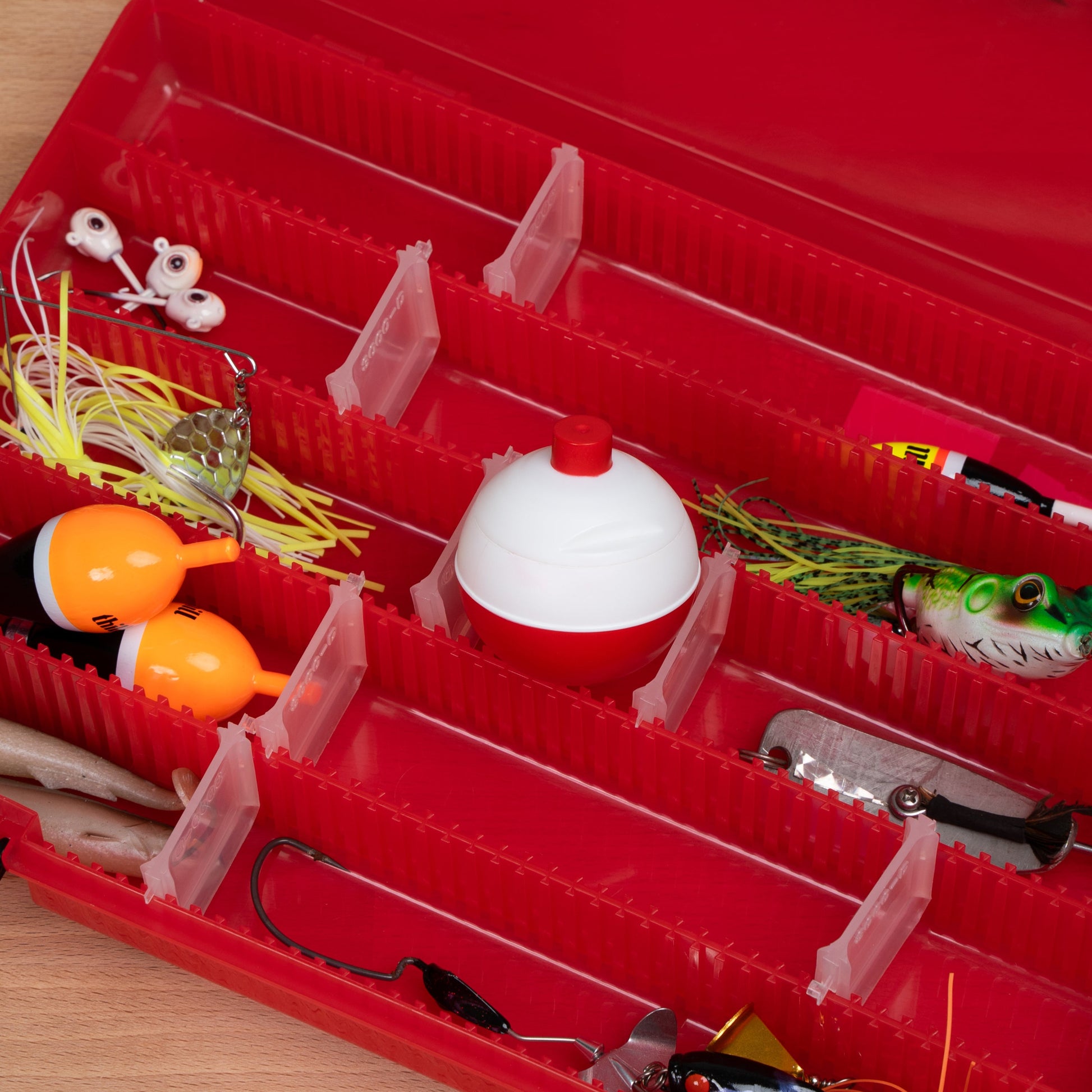 bobber fishing box Tackle Shots